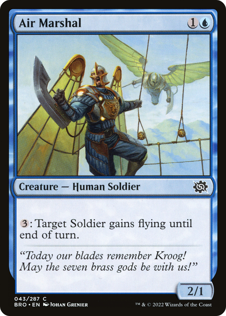 {C} Air Marshal [The Brothers' War][BRO 043]