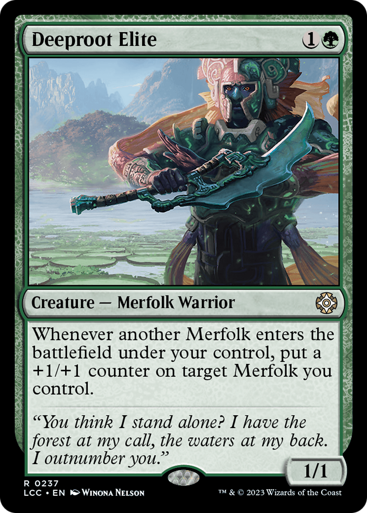 {R} Deeproot Elite [The Lost Caverns of Ixalan Commander][LCC 237]