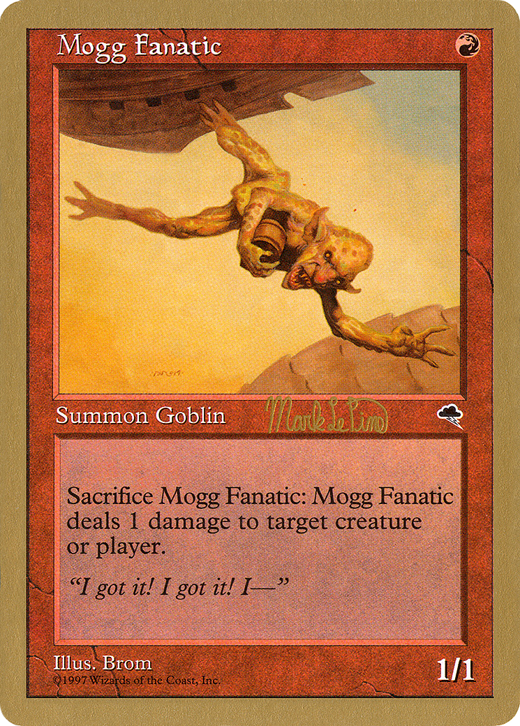 {C} Mogg Fanatic (Mark Le Pine) [World Championship Decks 1999][GB WC99 MLP190]