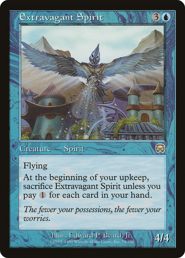{R} Extravagant Spirit [Mercadian Masques][MMQ 079] - Misty Mountain Games