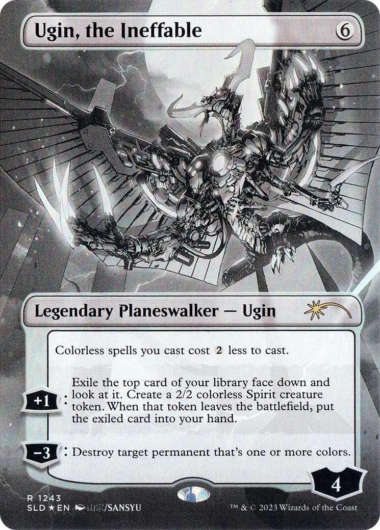 {R} Ugin, the Ineffable (Borderless) [Secret Lair Drop Series][SLD 1243] - Misty Mountain Games