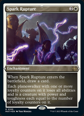 {R} Spark Rupture (Foil Etched) [March of the Machine: The Aftermath][MAT 105]