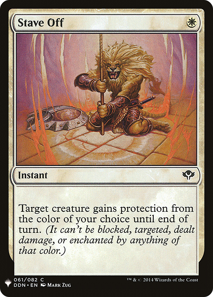 {C} Stave Off [Mystery Booster][LS DDN 061]