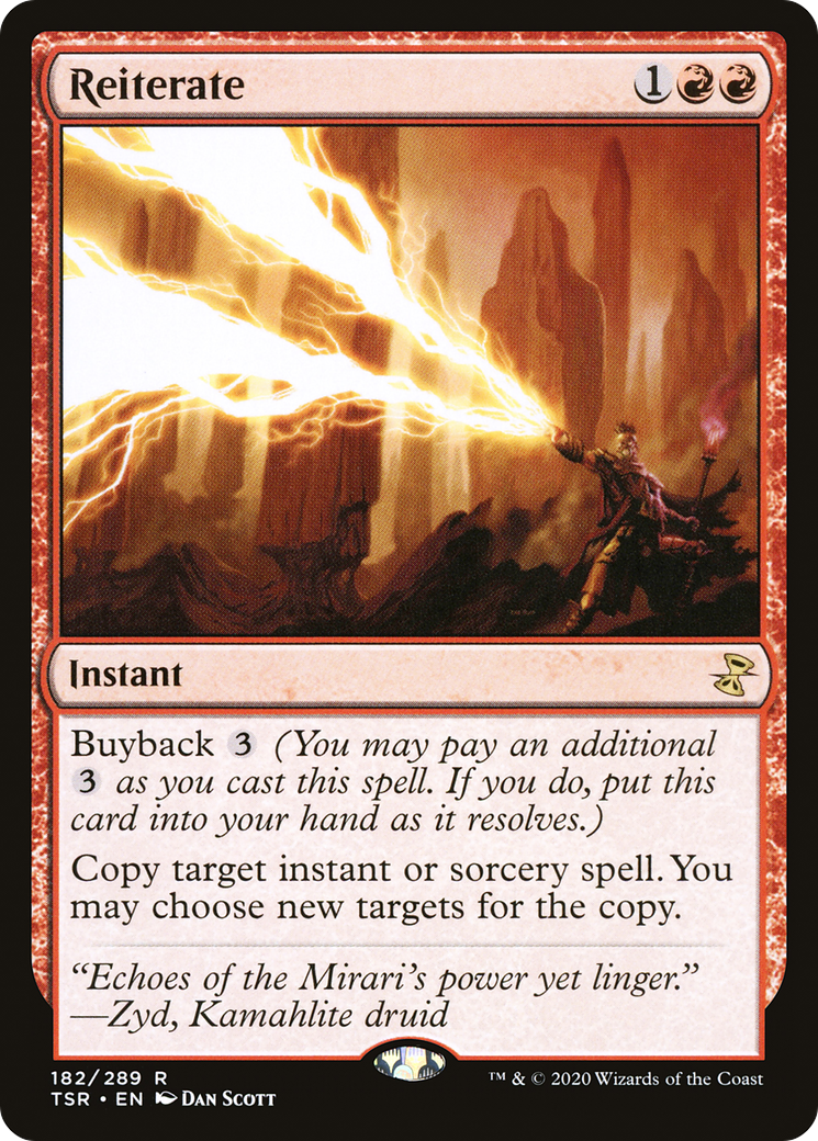 {R} Reiterate [Time Spiral Remastered][TSR 182]
