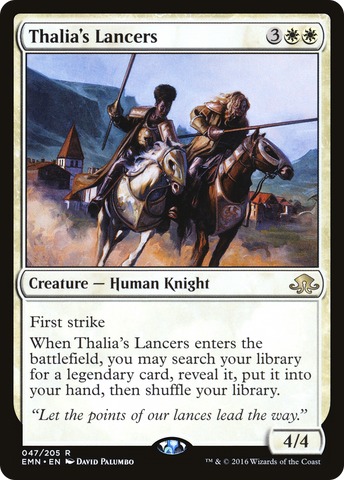 {R} Thalia's Lancers [Eldritch Moon][EMN 047]