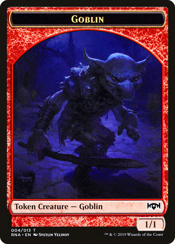 {T} Goblin Token [Ravnica Allegiance Tokens][TRNA 004]
