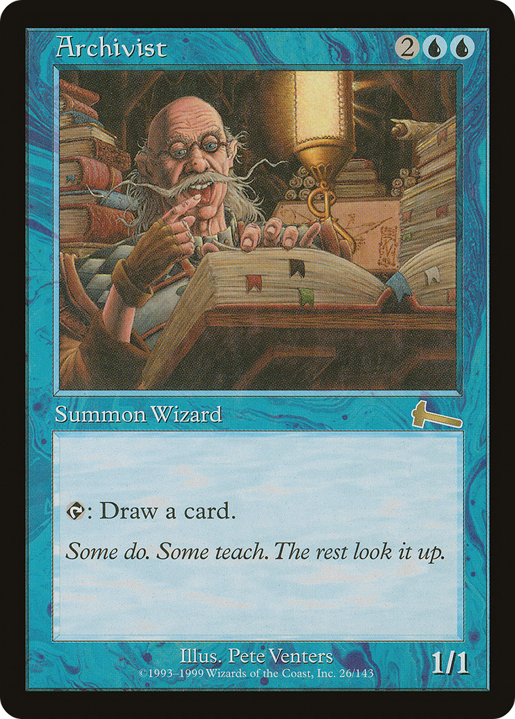 {R} Archivist [Urza's Legacy][ULG 026]