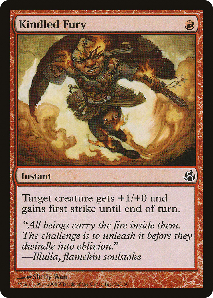 {C} Kindled Fury [Morningtide][MOR 092]
