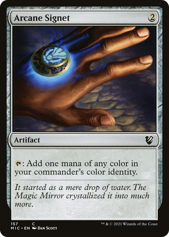 {C} Arcane Signet [Innistrad: Midnight Hunt Commander][MIC 157]