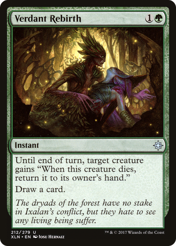 {C} Verdant Rebirth [Ixalan][XLN 212]