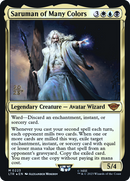{R} Saruman of Many Colors [The Lord of the Rings: Tales of Middle-Earth Prerelease Promos][PR LTR 223]