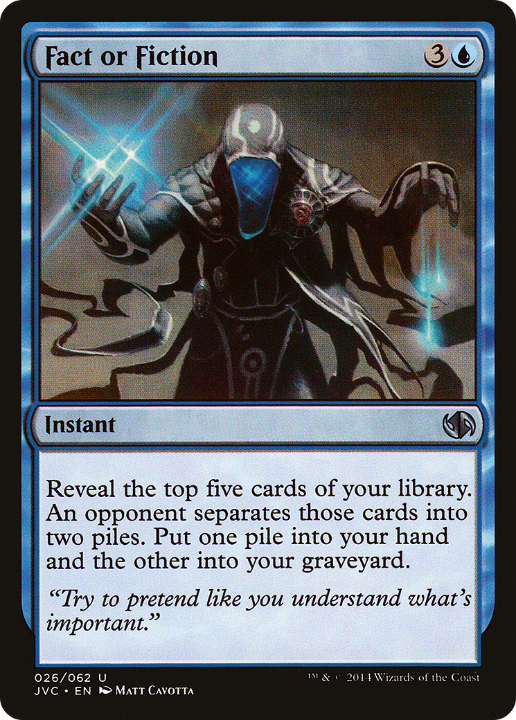 {C} Fact or Fiction [Duel Decks Anthology][JVC 026]