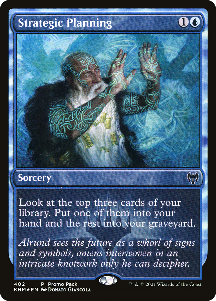 {C} Strategic Planning (Promo Pack) [Kaldheim Promos][PP KHM 402]