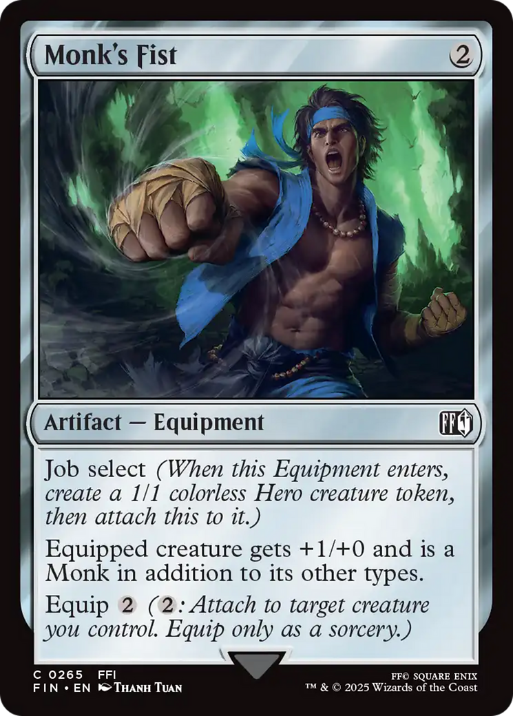 {@C} Monk's Fist [FINAL FANTASY][FIN 265]