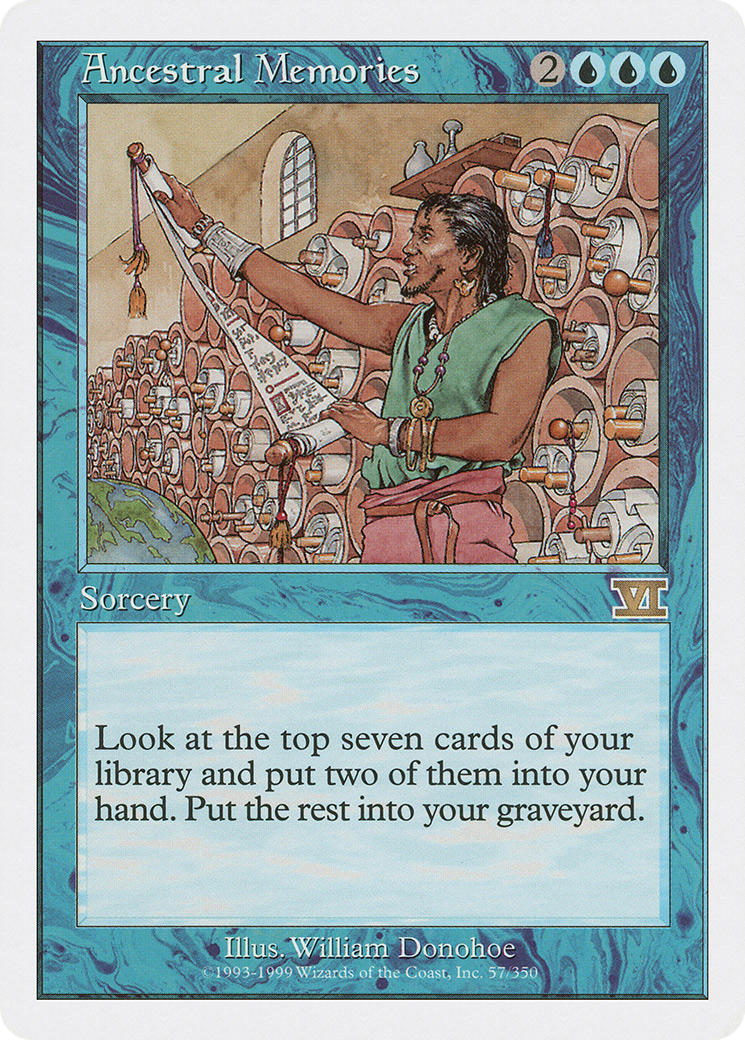 {R} Ancestral Memories [Classic Sixth Edition][6ED 057]