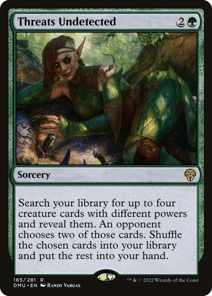 {R} Threats Undetected [Dominaria United][DMU 185]