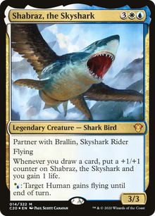 {R} Shabraz, the Skyshark [Commander 2020][C20 014] - Misty Mountain Games