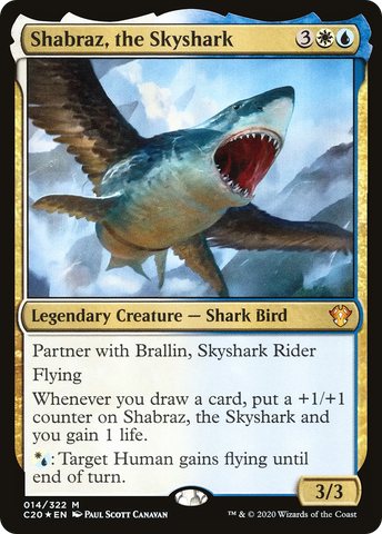{R} Shabraz, the Skyshark [Commander 2020][C20 014]