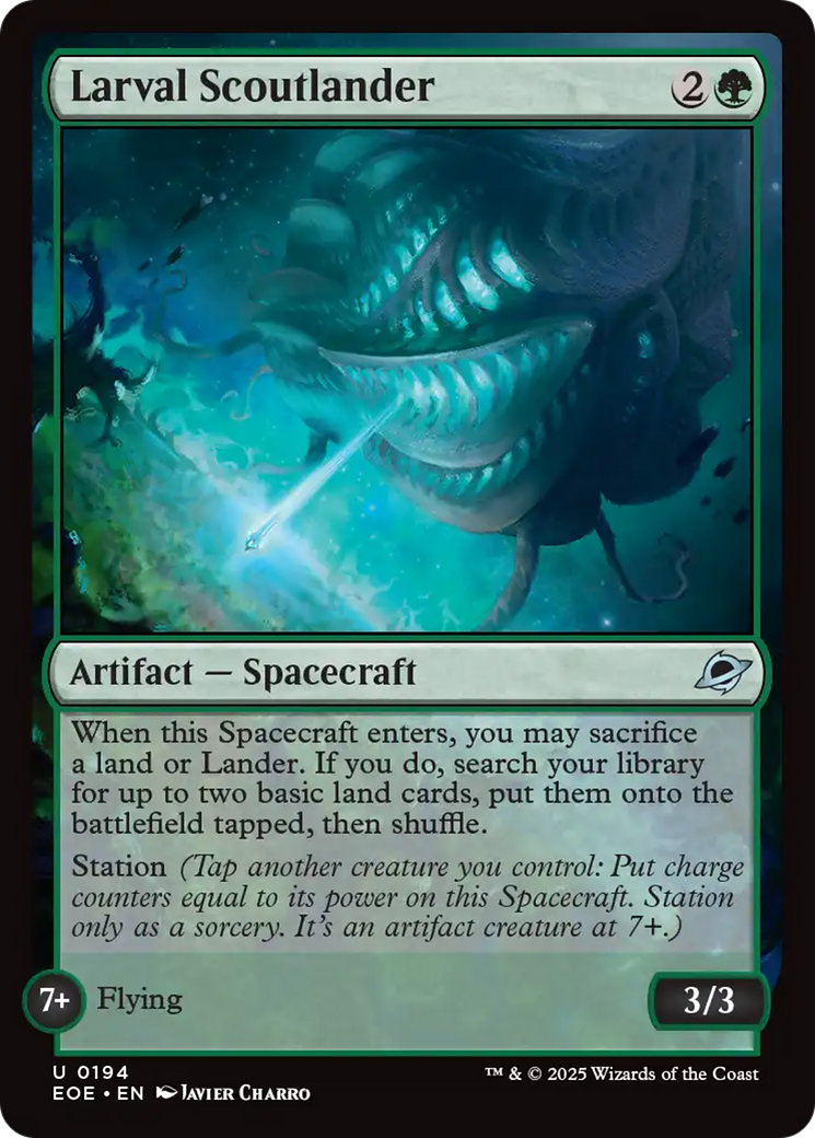 {@@ EOE C} Larval Scoutlander [Edge of Eternities][EOE 194]