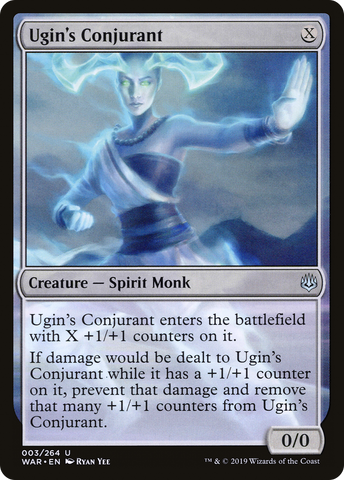 {C} Ugin's Conjurant [War of the Spark][WAR 003]