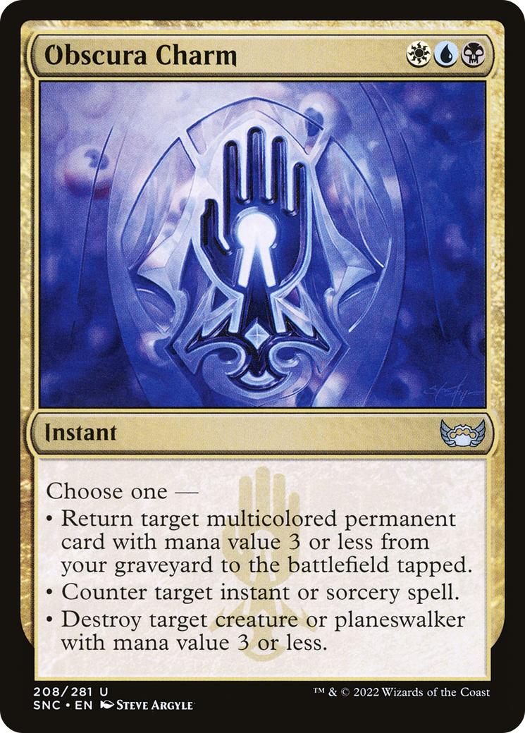 {C} Obscura Charm [Streets of New Capenna][SNC 208]