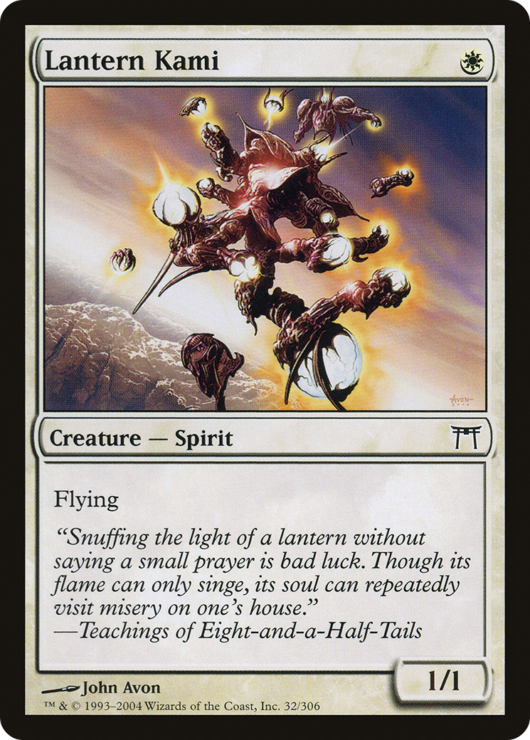 {C} Lantern Kami [Champions of Kamigawa][CHK 032]