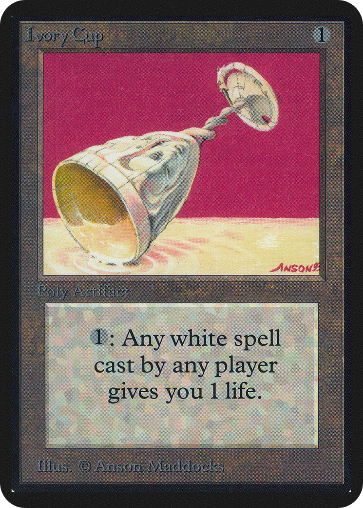 {C} Ivory Cup [Alpha Edition][LEA 251]