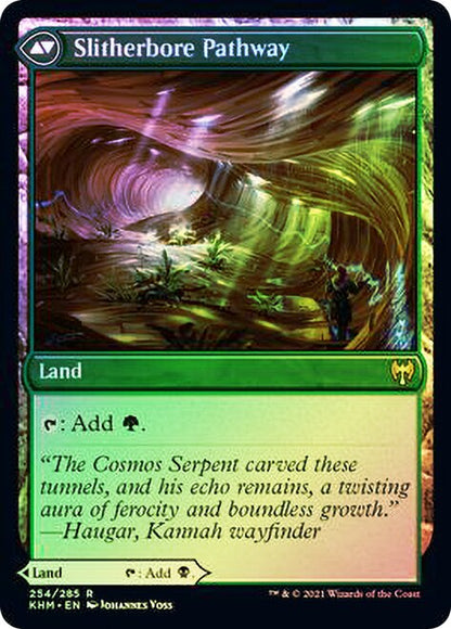 {R} Darkbore Pathway // Slitherbore Pathway [Kaldheim Prerelease Promos][PR KHM 254] - Misty Mountain Games