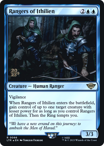 {R} Rangers of Ithilien [The Lord of the Rings: Tales of Middle-Earth Prerelease Promos][PR LTR 066]