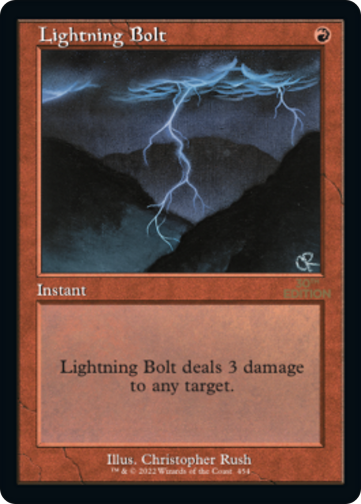 {C} Lightning Bolt (Retro) [30th Anniversary Edition][30A 454]