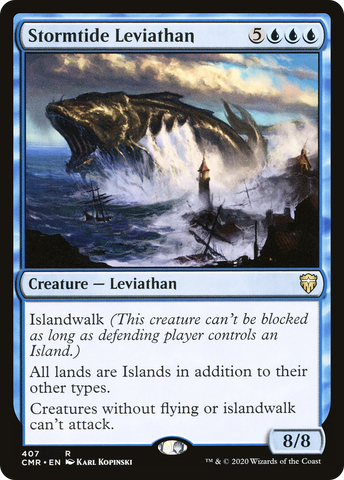 {R} Stormtide Leviathan [Commander Legends][CMR 407]