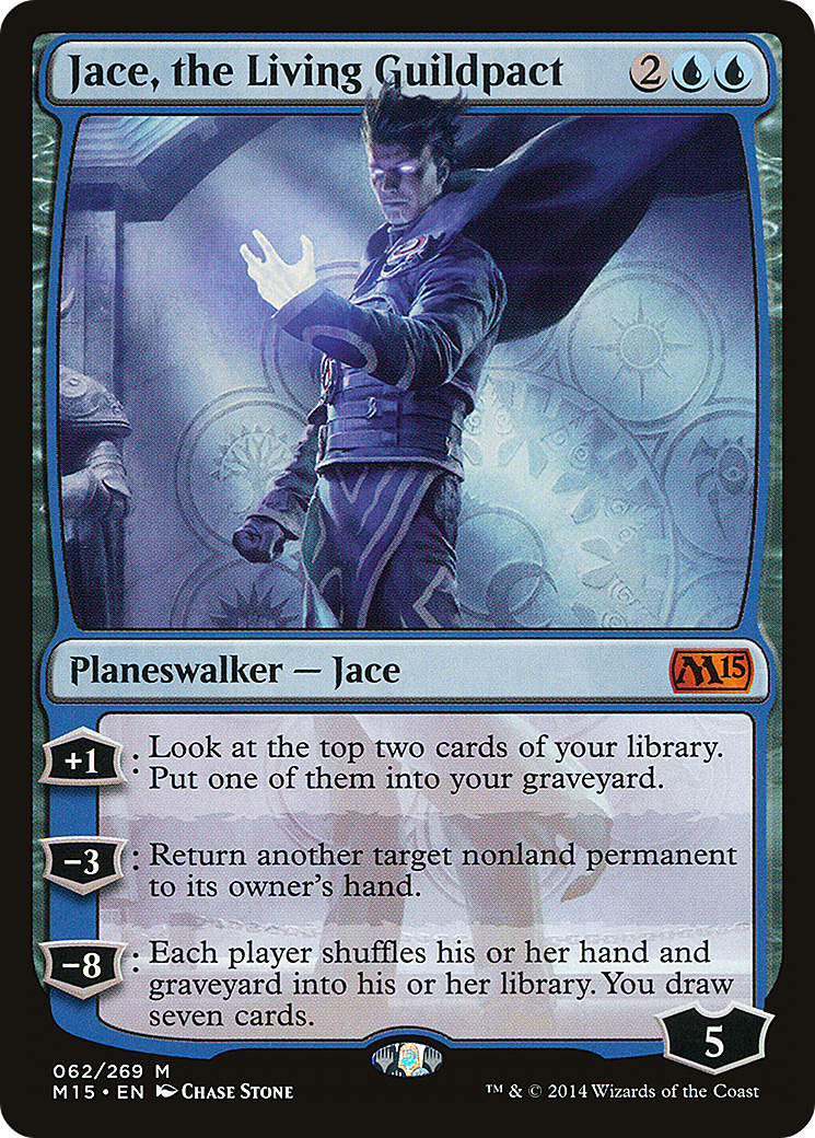 {R} Jace, the Living Guildpact [Magic 2015][M15 062]