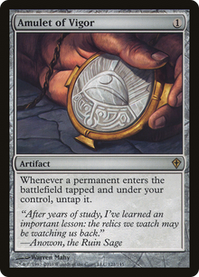 {R} Amulet of Vigor [Worldwake][WWK 121] - Misty Mountain Games