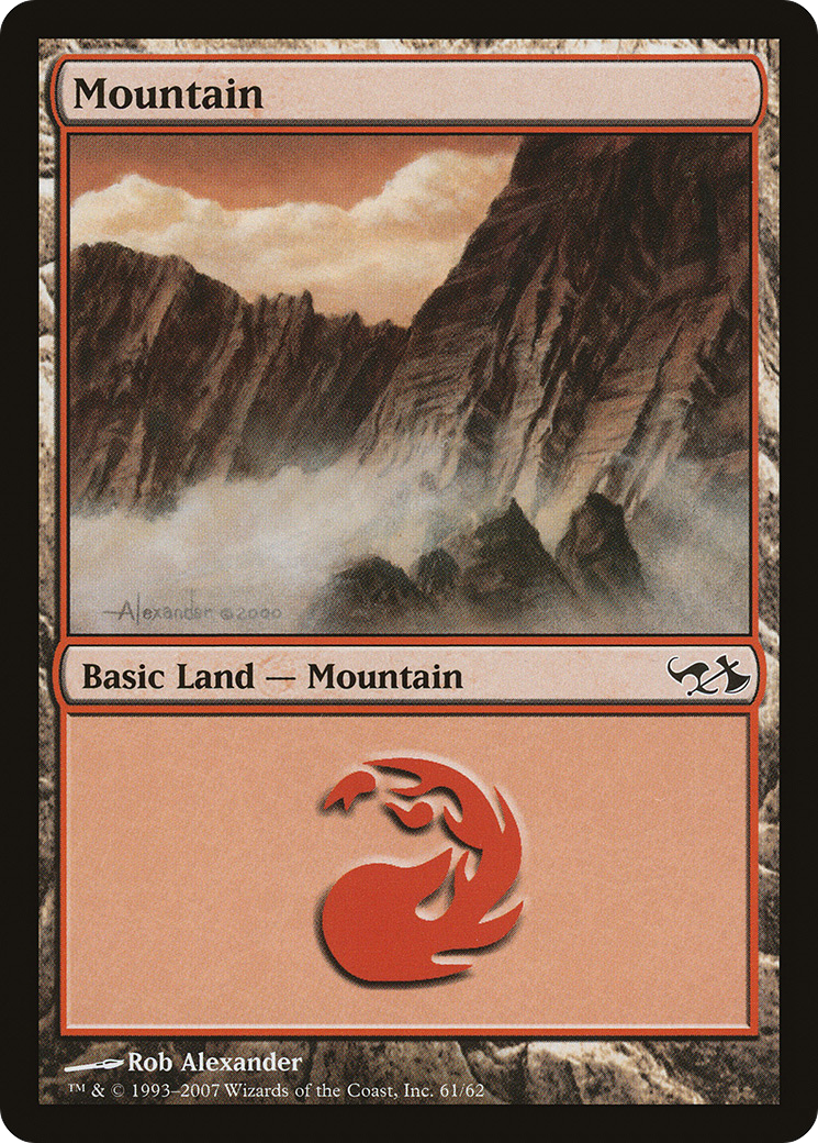{B}[DDA 061] Mountain (61) [Duel Decks: Elves vs. Goblins]