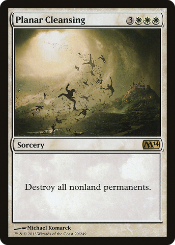 {R} Planar Cleansing [Magic 2014][M14 029]