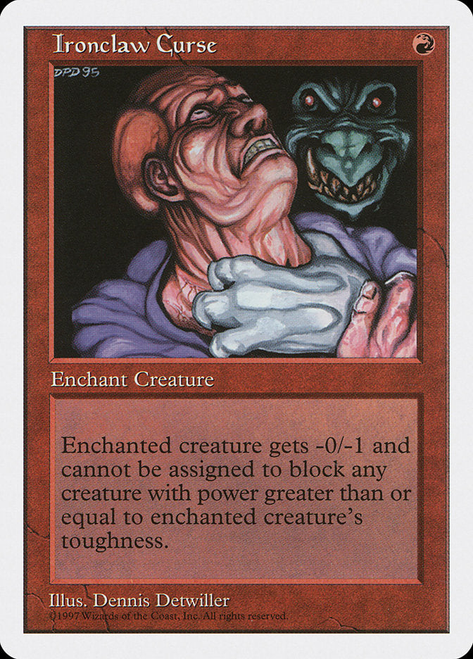 {R} Ironclaw Curse [Fifth Edition][5ED 244]