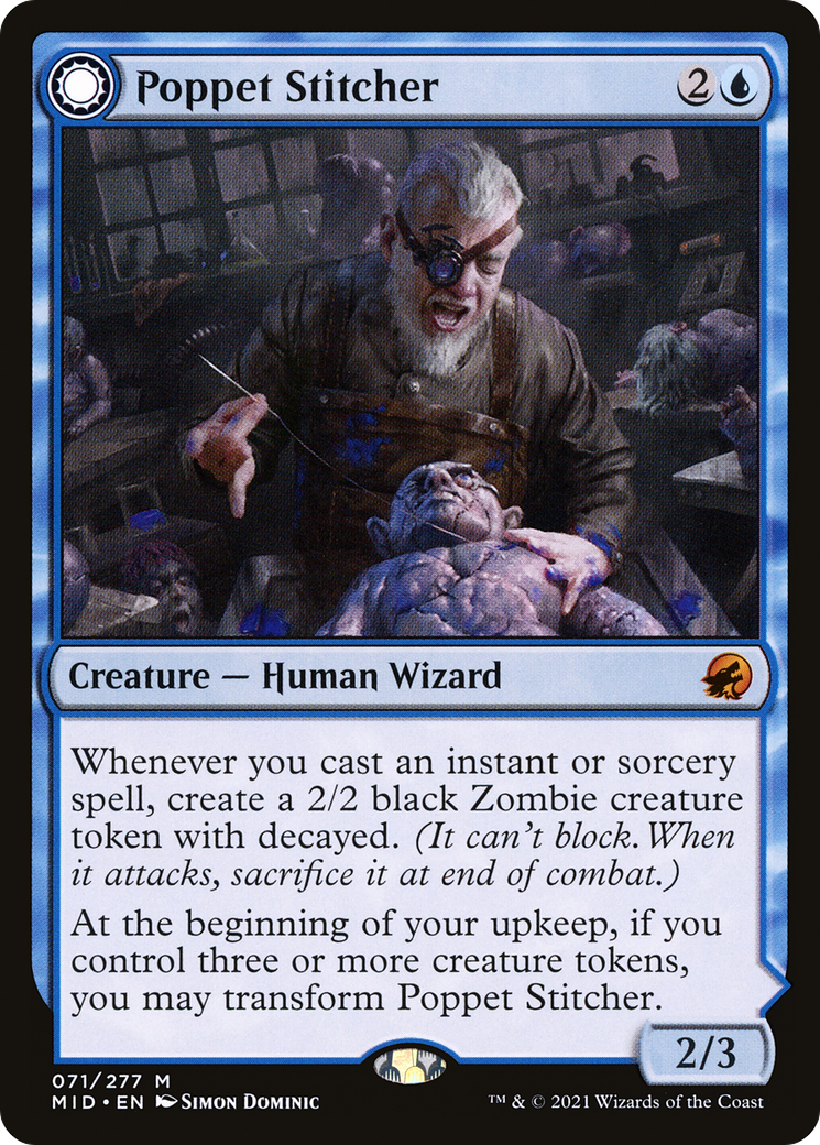 {R} Poppet Stitcher // Poppet Factory [Innistrad: Midnight Hunt][MID 071]