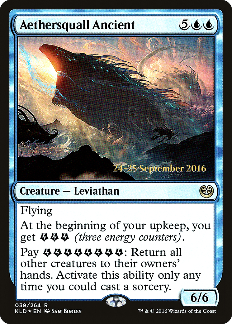 {R} Aethersquall Ancient [Kaladesh Prerelease Promos][PR KLD 039]