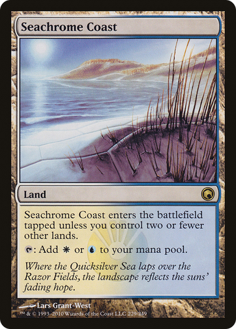{R} Seachrome Coast [Scars of Mirrodin][SOM 229]