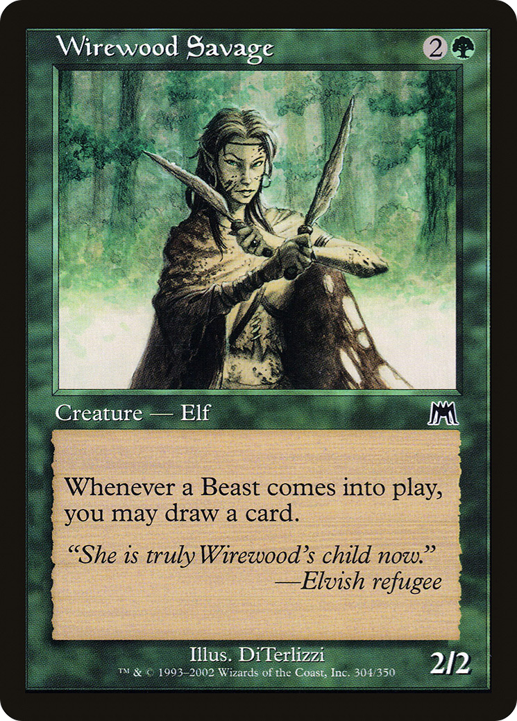 {C} Wirewood Savage [Onslaught][ONS 304] - Misty Mountain Games