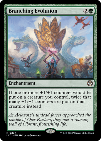 {R} Branching Evolution [The Lost Caverns of Ixalan Commander][LCC 234]