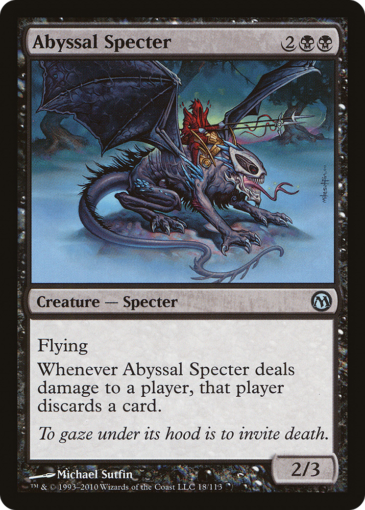 {C} Abyssal Specter [Duels of the Planeswalkers][DPA 018]