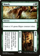 {R} Mouth // Feed [Amonkhet Prerelease Promos][PR AKH 214]