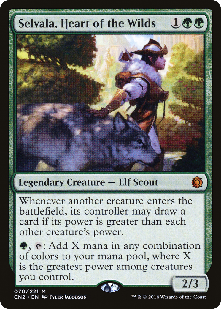 {R} Selvala, Heart of the Wilds [Conspiracy: Take the Crown][CN2 070]
