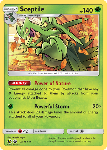 [PKM-R] Sceptile (10a/168) [Alternate Art Promos]