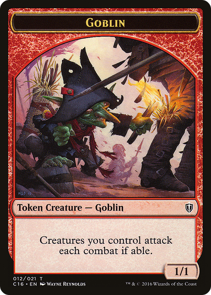 {T} Goblin Token [Commander 2016 Tokens][TC16 012] - Misty Mountain Games