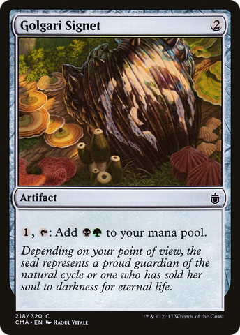 {C} Golgari Signet [Commander Anthology][CMA 218]