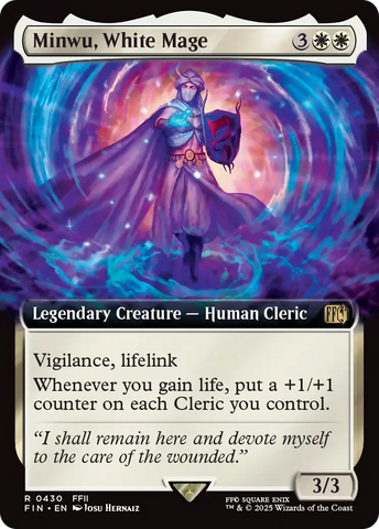 {@R} Minwu, White Mage (Extended Art) [FINAL FANTASY][FIN 430]