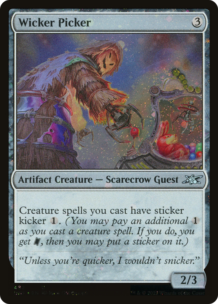 {C} Wicker Picker (Galaxy Foil) [Unfinity][UNF 482]