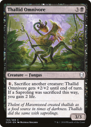 {C} Thallid Omnivore [Dominaria][DOM 106]